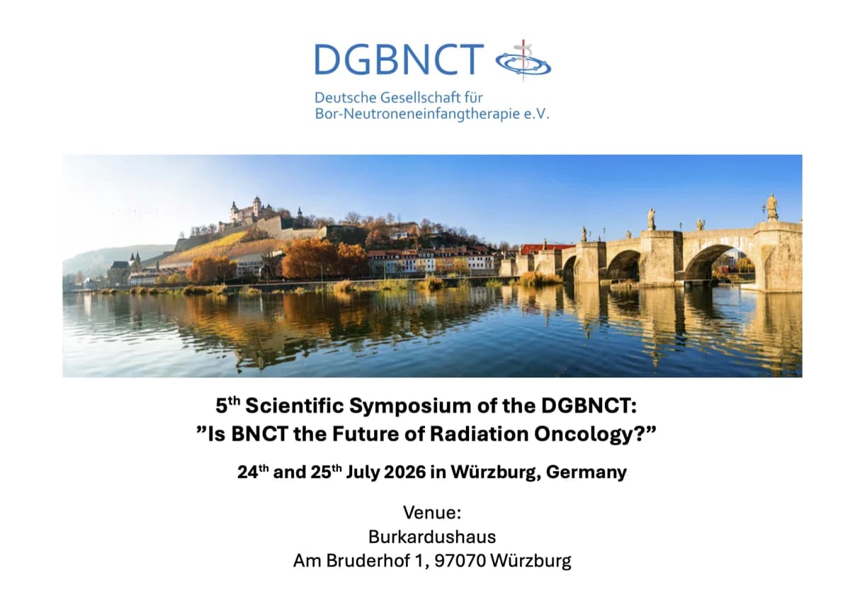 5th Scientific Symposium of the DGBNCT, July 2026, Würzburg